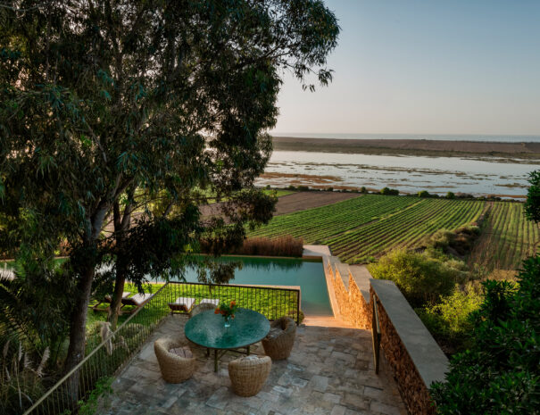 Lagoon Lodge, Oualidia, Morocco. Photo by Alan Keohane www.alankeohane.com